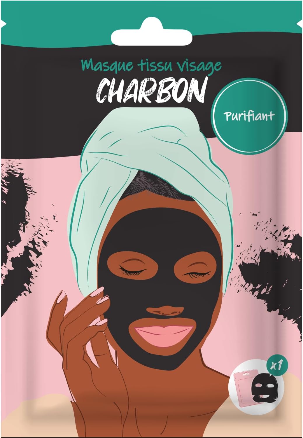 Routine Purifiante - Masque visage enrichi au Charbon actif