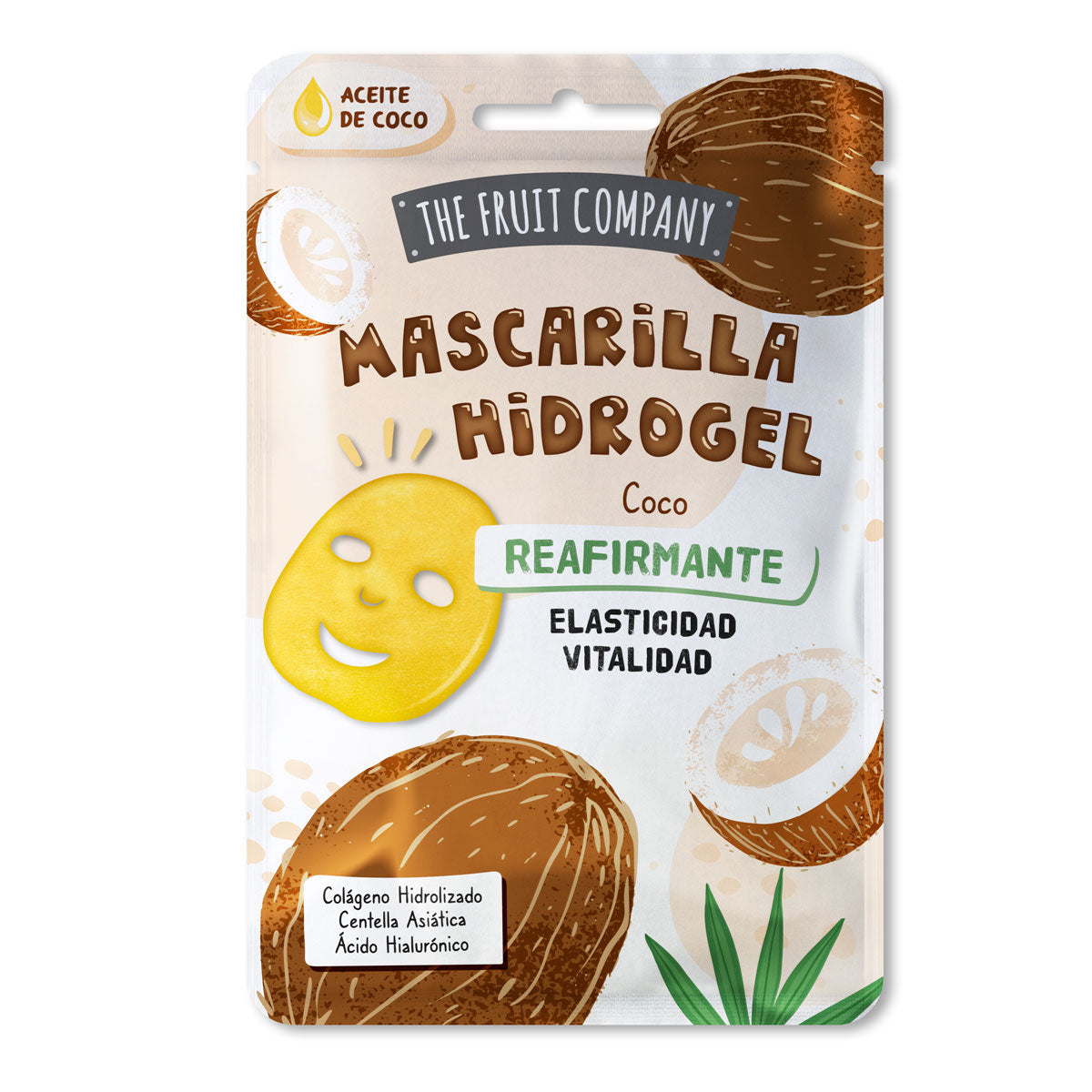 The Fruit Company - Hydrogel Face Mask - Coconut