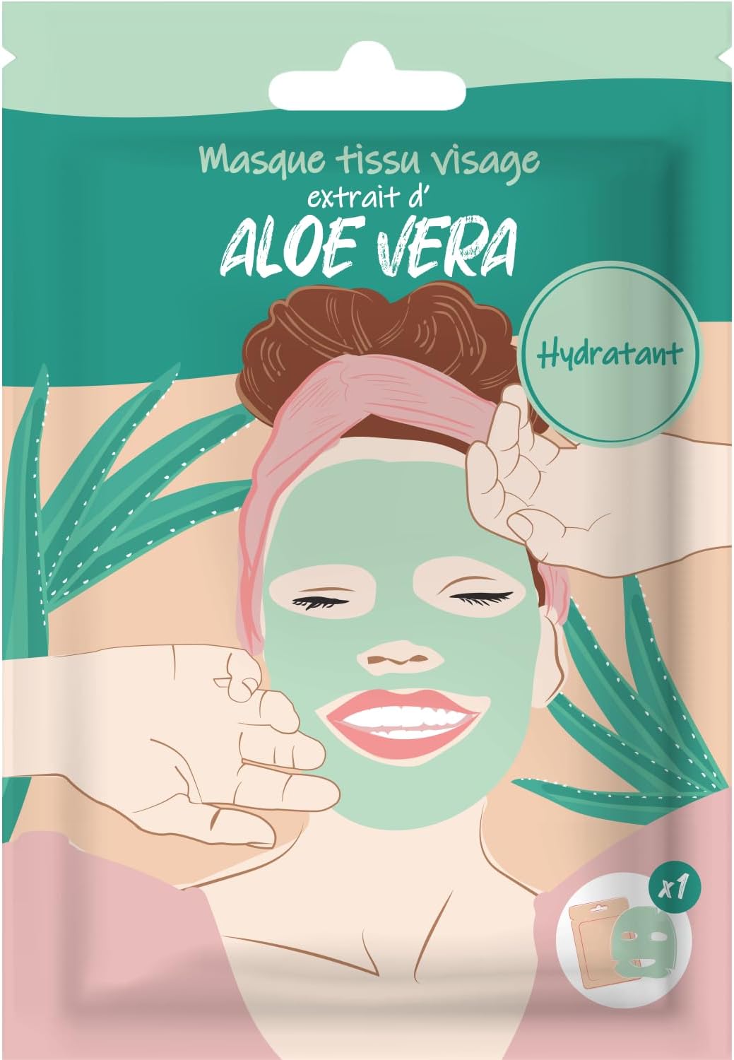 Routine Hydratante - Masque visage enrichi à l'Aloe vera