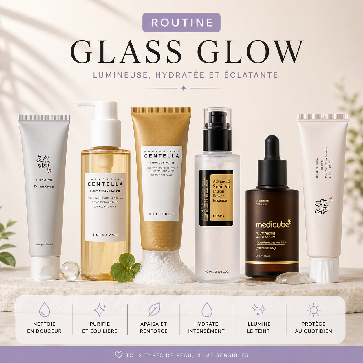 La Routine Glass Glow