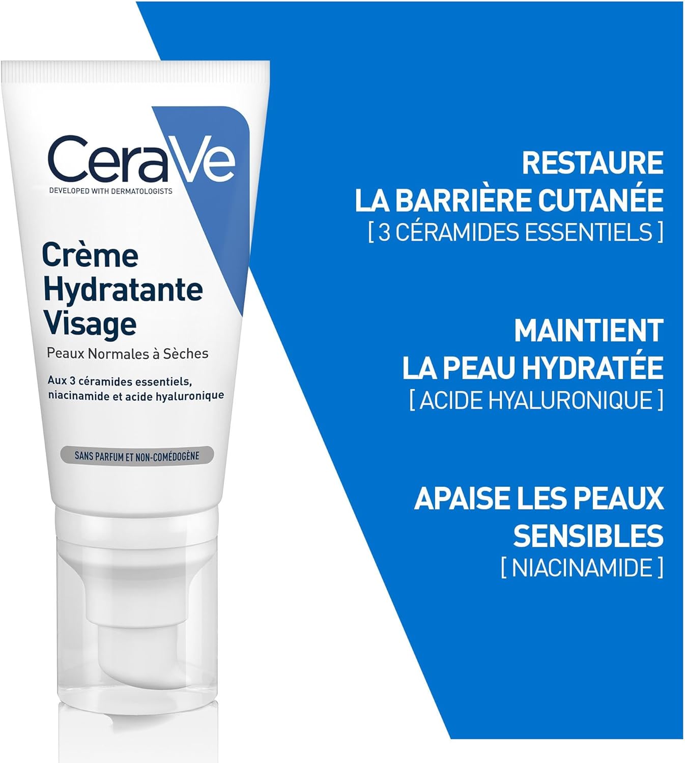 CeraVe - Crème hydratante visage