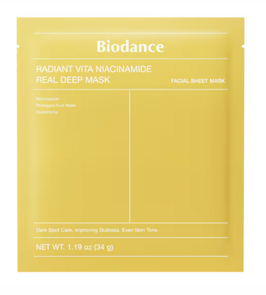 Biodance - Radiant Vita Niacinamide - Masque Illuminant